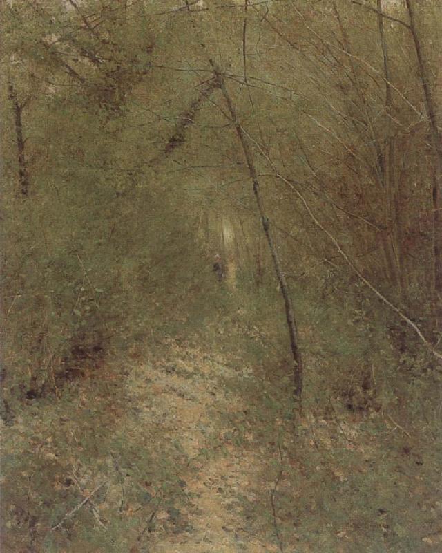 Karl Nordstrom A Clearing in the Woods at Grez